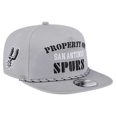New Era San Antonio Spurs Throwback Property Of Golfer Snapback Hat