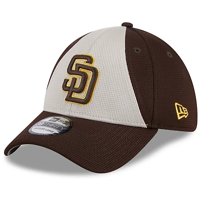 New Era San Diego Padres 2024 Batting Practice 39THIRTY Flex Hat