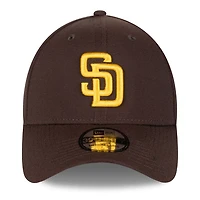 New Era San Diego Padres 2025 MLB Postseason Side Patch 39THIRTY Flex Hat