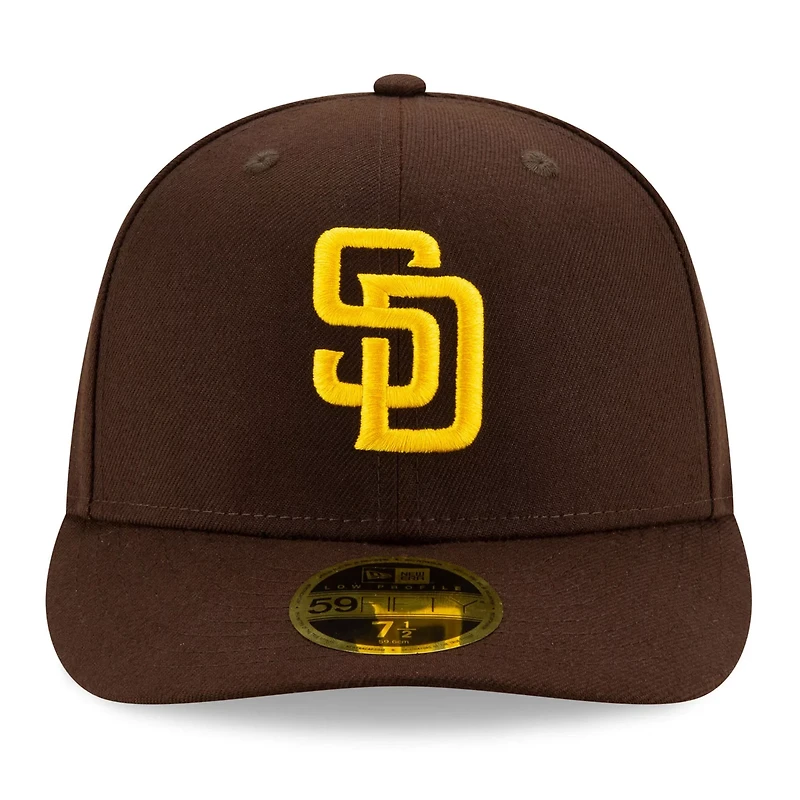 New Era San Diego Padres 2025 MLB Postseason Side Patch Low Profile 59FIFTY Fitted Hat