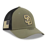 New Era San Diego Padres 2026 Armed Forces Day 39THIRTY M-Crown Flex Hat