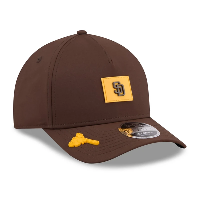 New Era San Diego Padres 2026 Clubhouse 9FORTY A-Frame Adjustable Hat