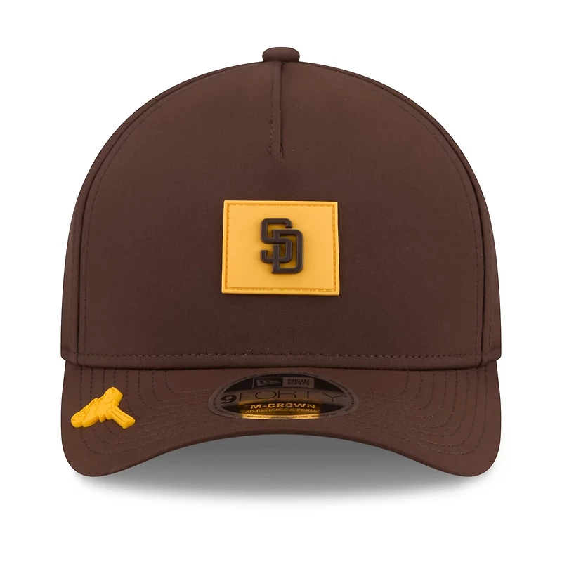 New Era San Diego Padres 2026 Clubhouse 9FORTY A-Frame Adjustable Hat