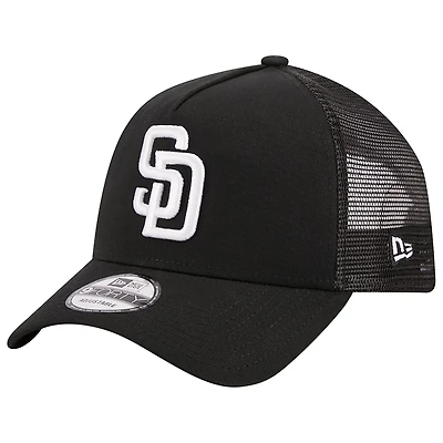 New Era San Diego Padres A-Frame 9FORTY Trucker Adjustable Hat
