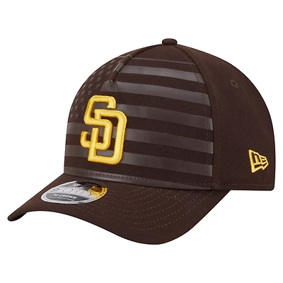 New Era San Diego Padres American Flag 9FORTY M-Crown A-Frame Adjustable Hat