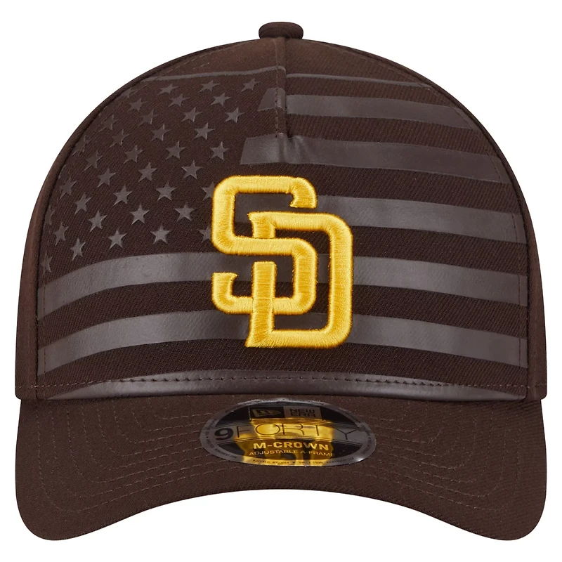 New Era San Diego Padres American Flag 9FORTY M-Crown A-Frame Adjustable Hat