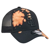 New Era San Diego Padres Bleached A-Frame 9FORTY Adjustable Hat