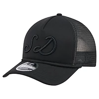 New Era San Diego Padres City Initial 9FORTY A-Frame M-Crown Adjustable Trucker Hat