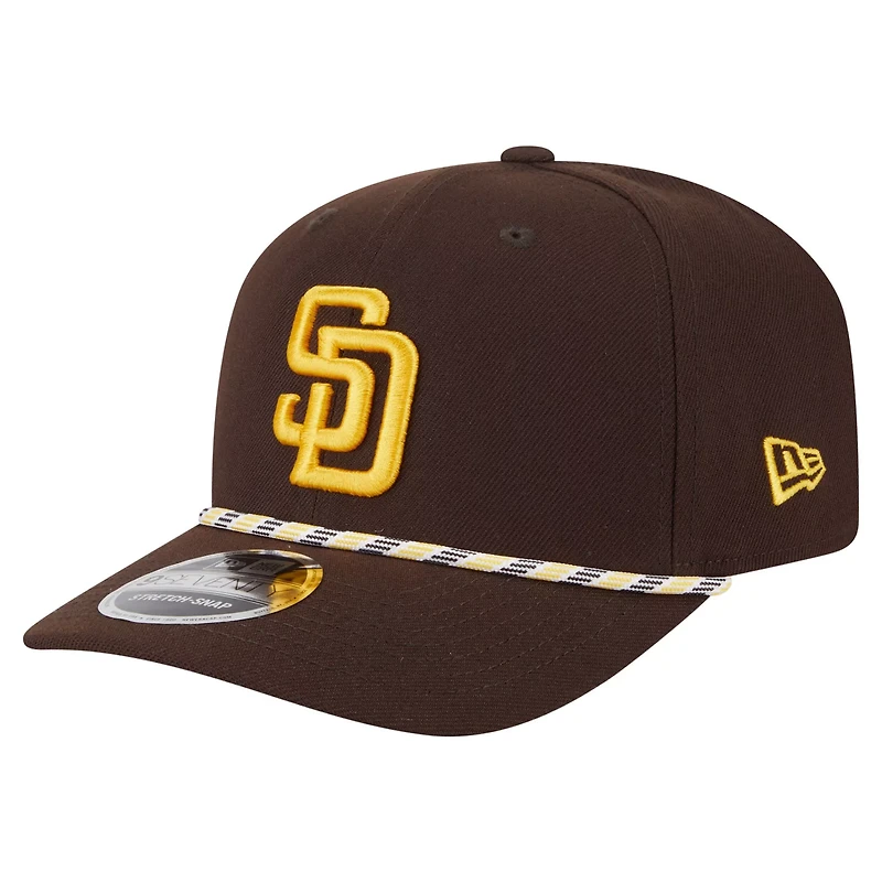 New Era San Diego Padres Multi-Rope 9SEVENTY Stretch-Snap Hat