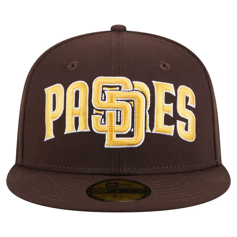 New Era San Diego Padres Overlap 59FIFTY Fitted Hat