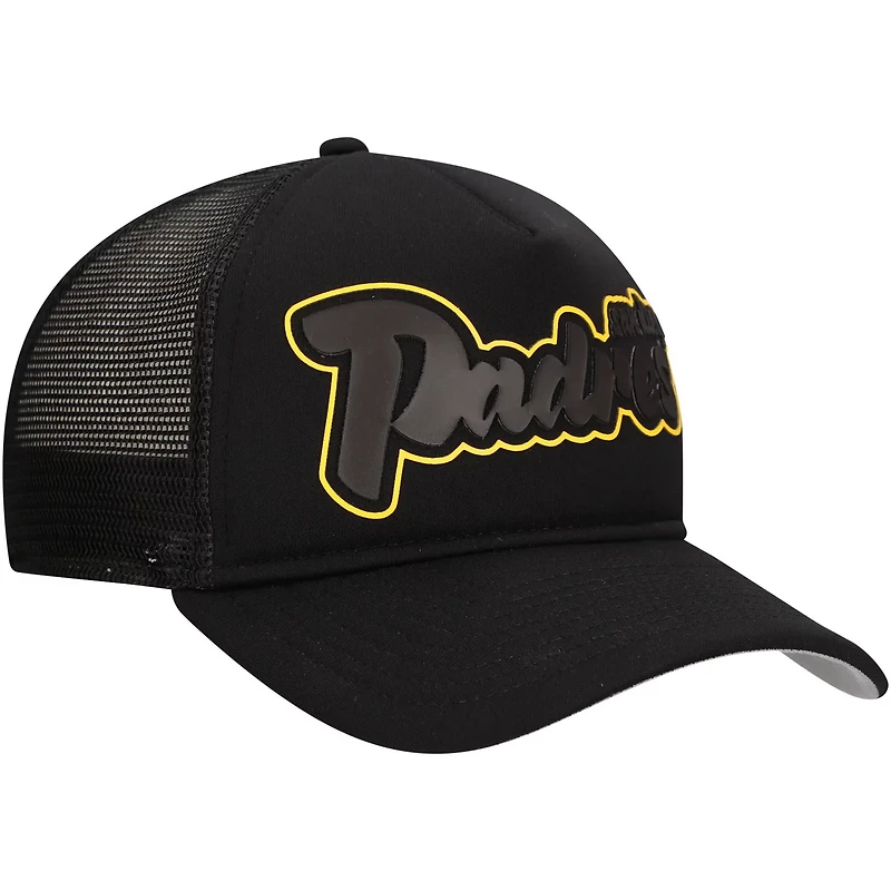 New Era San Diego Padres Retro Bold A-Frame Trucker 9FORTY Adjustable Hat