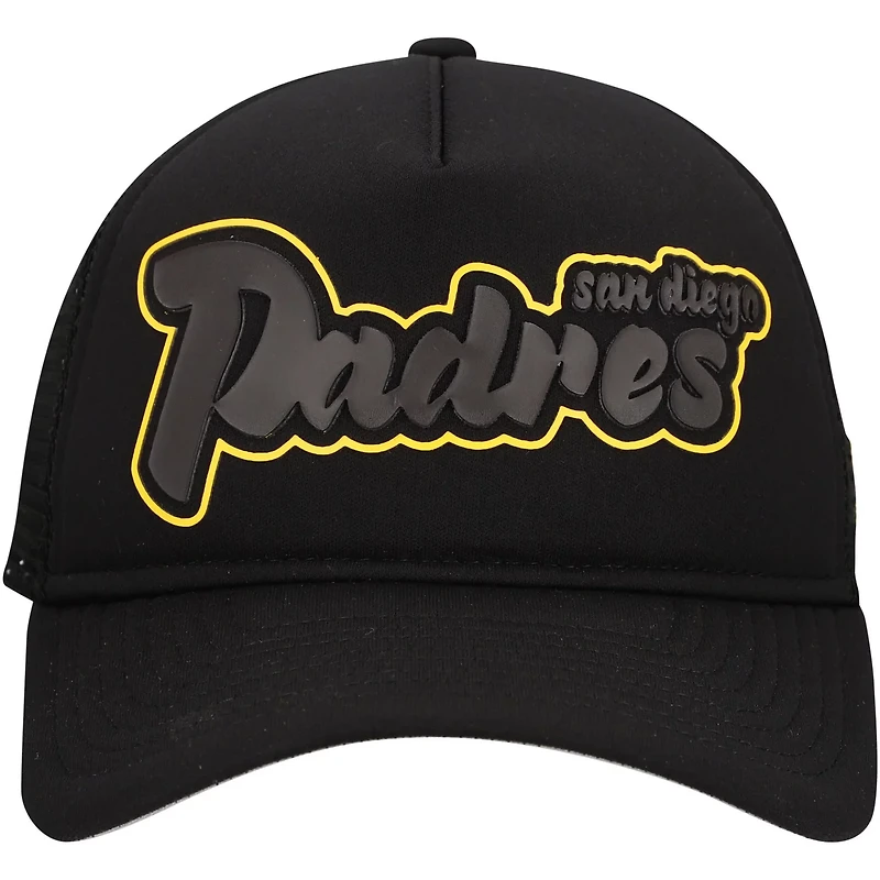 New Era San Diego Padres Retro Bold A-Frame Trucker 9FORTY Adjustable Hat