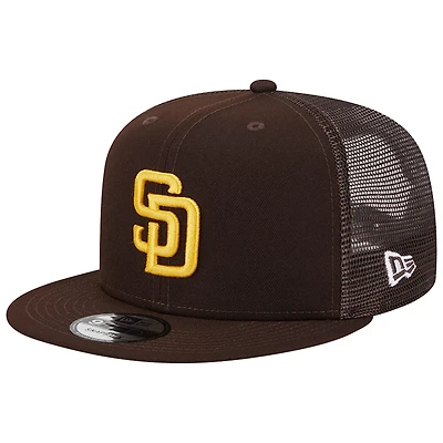 New Era San Diego Padres Team Color Trucker 9FIFTY Snapback Hat