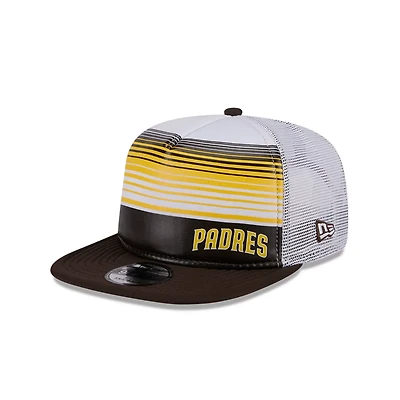 New Era San Diego Padres Team Horizon 9FIFTY A-Frame Trucker Snapback Hat