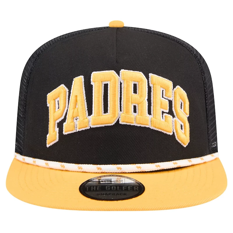 New Era San Diego Padres Throwback Meshback Golfer Hat