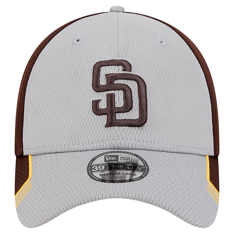 New Era San Diego Padres Visor Trim 39THIRTY Flex Hat