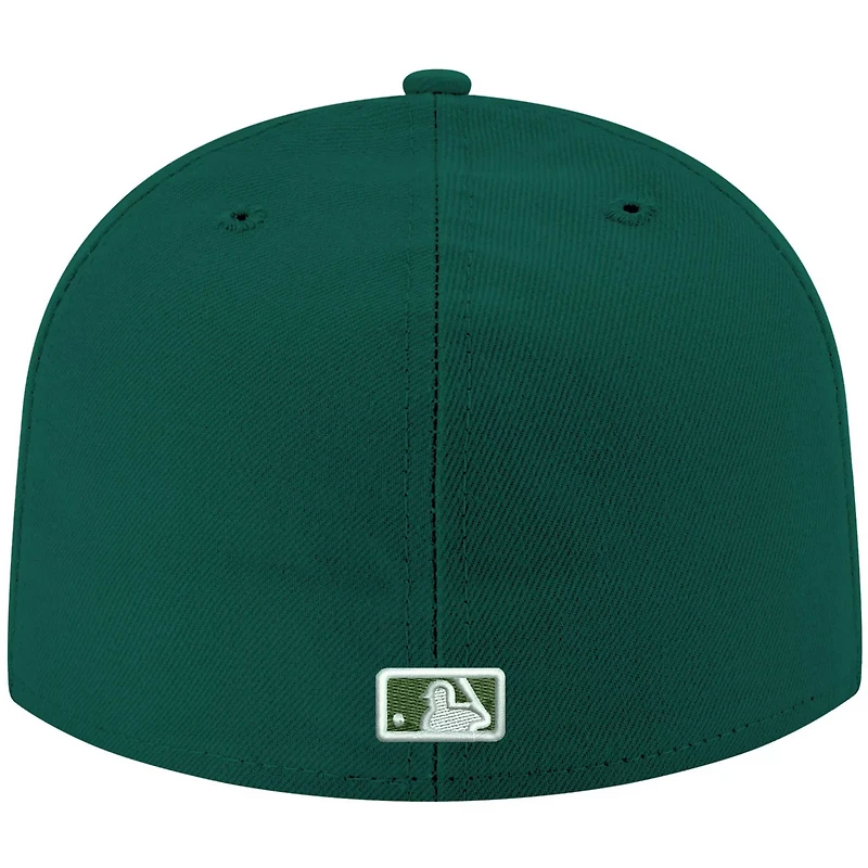 New Era San Diego Padres White Logo 59FIFTY Fitted Hat