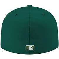 New Era San Diego Padres White Logo 59FIFTY Fitted Hat