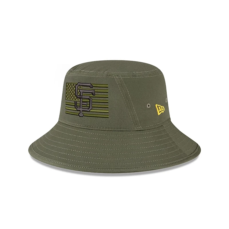 New Era San Francisco Giants 2023 Armed Forces Day Bucket Hat
