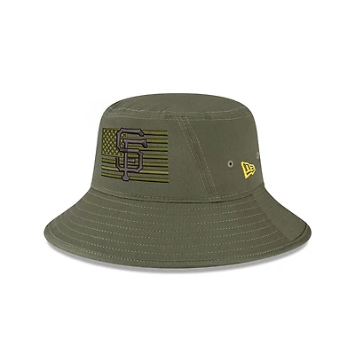 New Era San Francisco Giants 2023 Armed Forces Day Bucket Hat