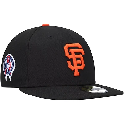 New Era San Francisco Giants 9 11 Memorial Side Patch 59FIFTY Fitted Hat