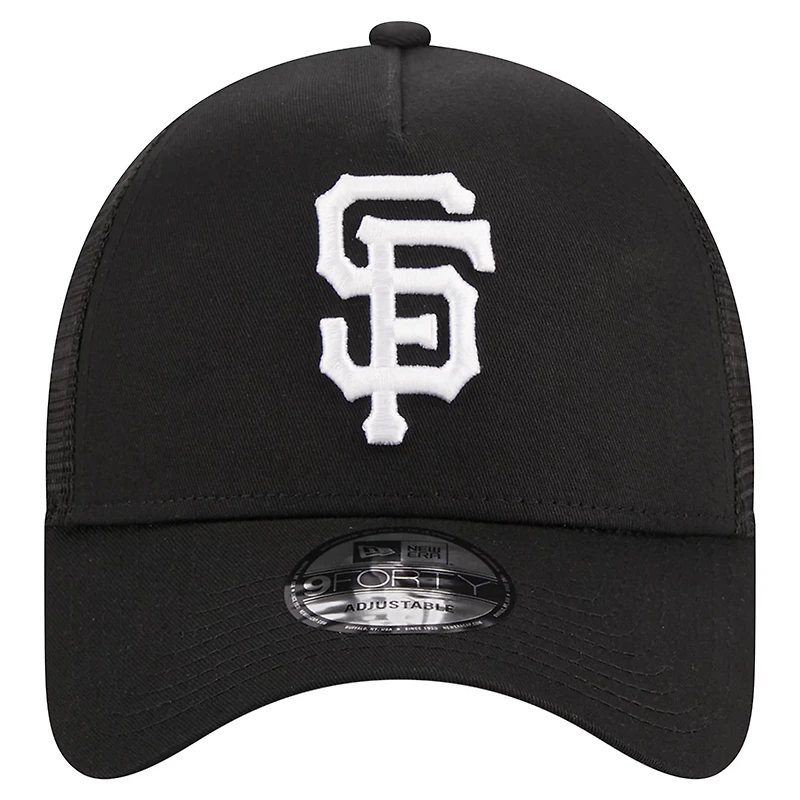 New Era San Francisco Giants A-Frame 9FORTY Trucker Adjustable Hat