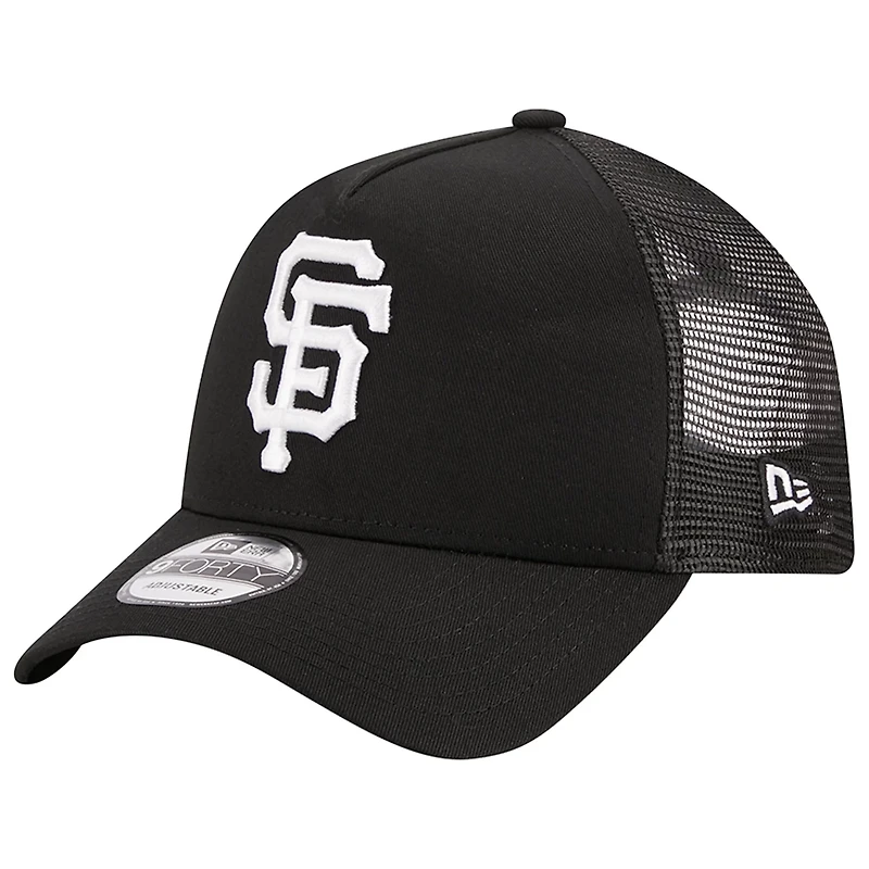 New Era San Francisco Giants A-Frame 9FORTY Trucker Adjustable Hat