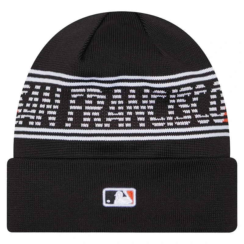 New Era San Francisco Giants Authentic Collection Cuffed Knit Hat