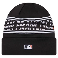New Era San Francisco Giants Authentic Collection Cuffed Knit Hat