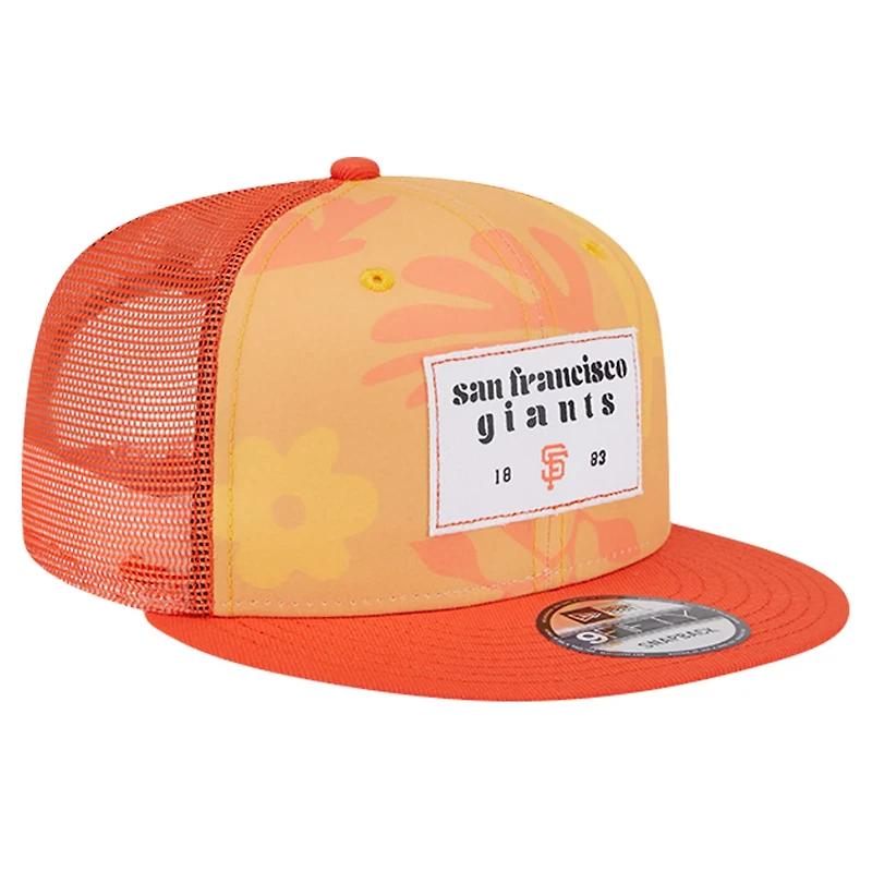 New Era San Francisco Giants Bikini Bottom Trucker 9FIFTY Snapback Hat