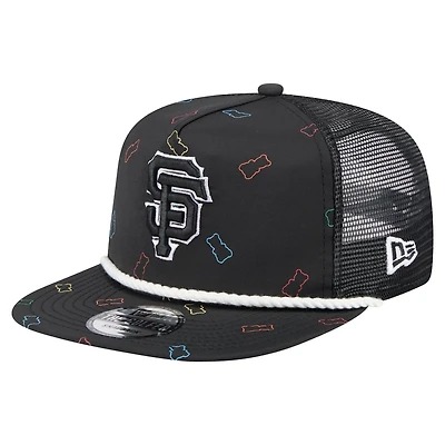 New Era San Francisco Giants Gummy Golfer Trucker Adjustable Hat