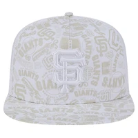 New Era San Francisco Giants Logo Dunes A-Frame Trucker 9FIFTY Snapback Hat
