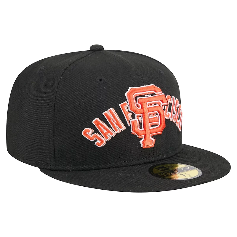 New Era San Francisco Giants Overlap 59FIFTY Fitted Hat