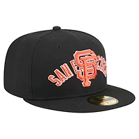 New Era San Francisco Giants Overlap 59FIFTY Fitted Hat