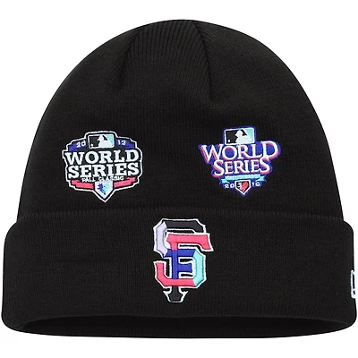 New Era San Francisco Giants Polar Lights Cuffed Knit Hat