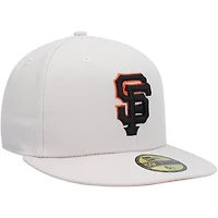 New Era San Francisco Giants Stone Dim Undervisor 59FIFTY Fitted Hat