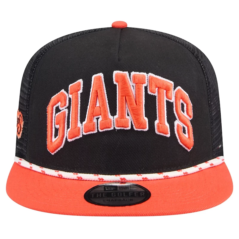 New Era San Francisco Giants Throwback Meshback Golfer Hat