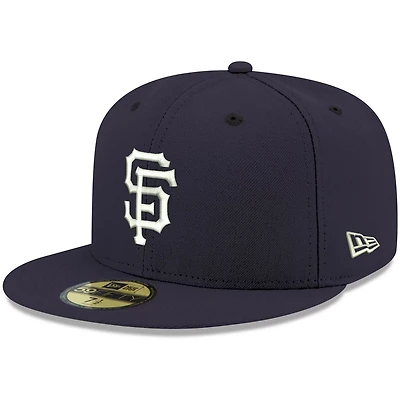 New Era San Francisco Giants White Logo 59FIFTY Fitted Hat