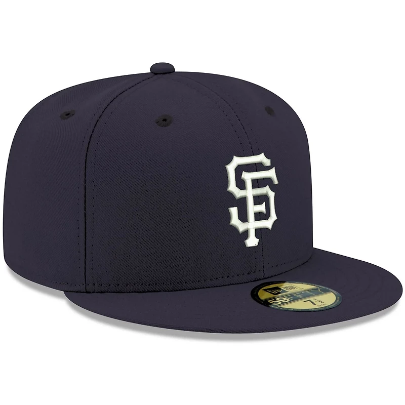 New Era San Francisco Giants White Logo 59FIFTY Fitted Hat