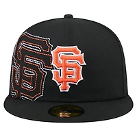 New Era San Francisco Giants Yarn Stitch 59FIFTY Fitted Hat