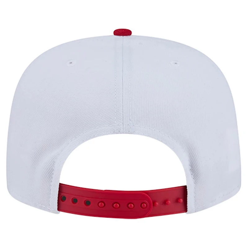 New Era Scarlet Ohio State Buckeyes Retro 2022 Rose Bowl Champions 9FIFTY A-Frame Snapback Hat