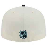 New Era Seattle Kraken Chrome Two-Toned 59FIFTY Fitted Hat