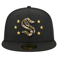 New Era Seattle Kraken Military Appreciation Digital Camo Stars 59FIFTY Fitted Hat