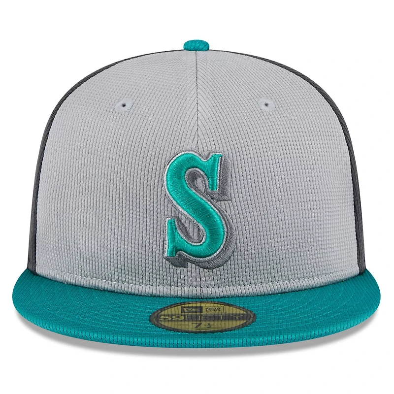 New Era Seattle Mariners 2025 Batting Practice 59FIFTY Fitted Hat