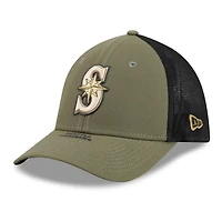New Era Seattle Mariners 2026 Armed Forces Day 39THIRTY M-Crown Flex Hat