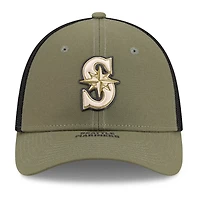 New Era Seattle Mariners 2026 Armed Forces Day 39THIRTY M-Crown Flex Hat