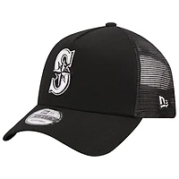 New Era Seattle Mariners A-Frame 9FORTY Trucker Adjustable Hat