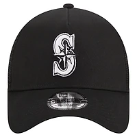 New Era Seattle Mariners A-Frame 9FORTY Trucker Adjustable Hat