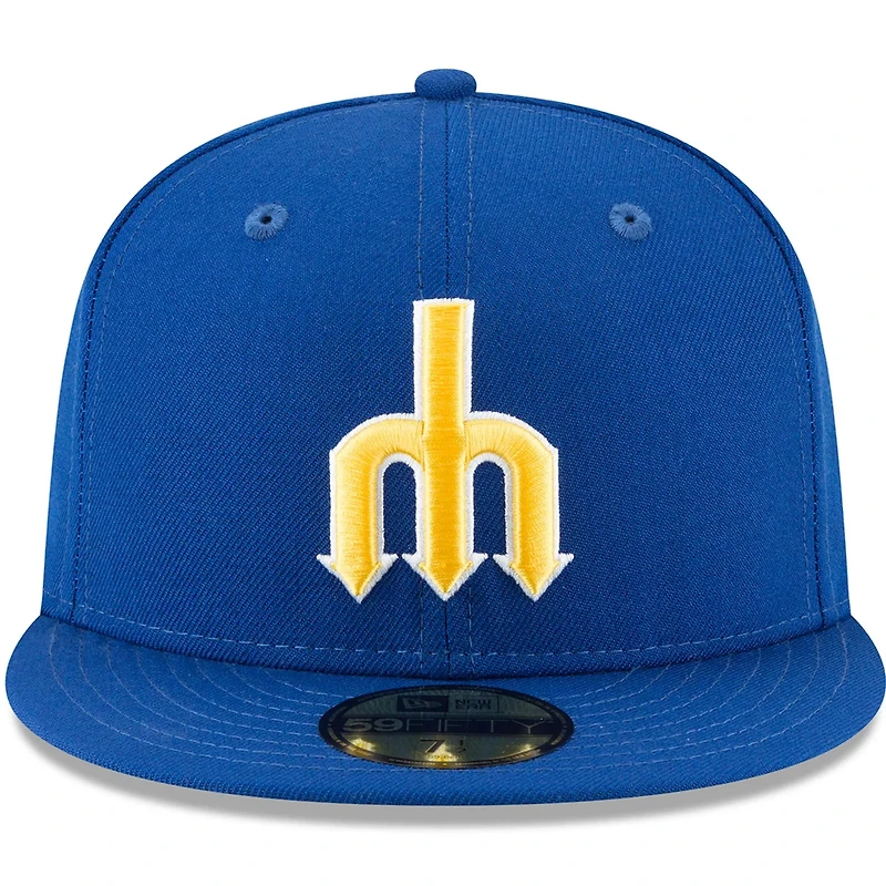New Era Seattle Mariners Cooperstown Collection Wool 59FIFTY Fitted Hat