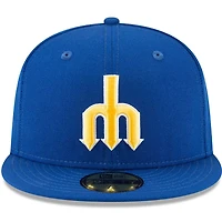 New Era Seattle Mariners Cooperstown Collection Wool 59FIFTY Fitted Hat